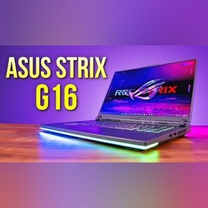 ASUS ROG Strix G16 Gaming Laptop - Black with RGB Lighting